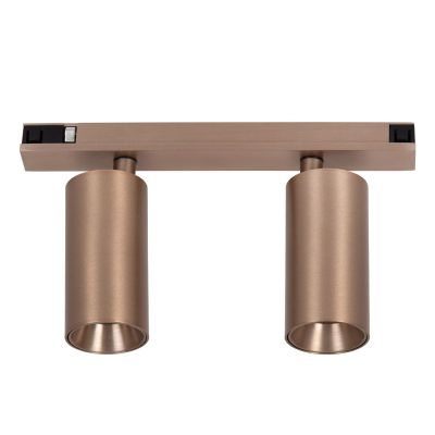 Lucide Premium LINIAL BIXX - 1-Circuit lighting system/ Smart Rail Lighting - Smart - 48V Track - 2xLED -Champagne